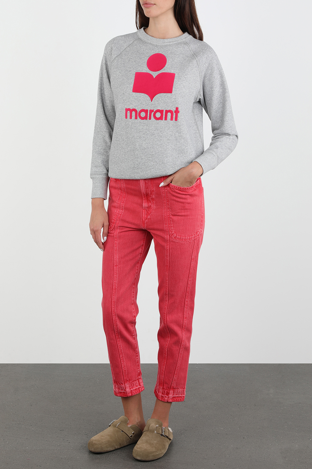 Milly Marant Sweatshirt in Grey ISABEL MARANT